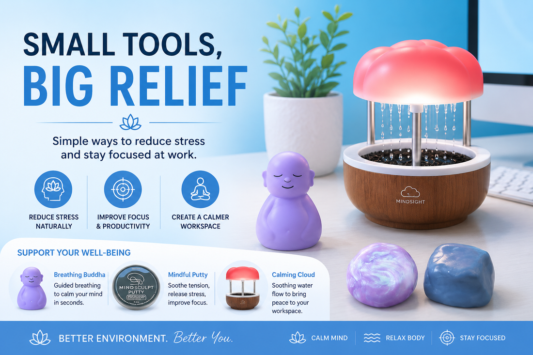 Best Desk Tools for Stress Relief at Work