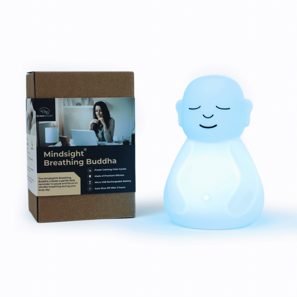 LIFVEAN Anxiety & Stress Relief Night Light for Mindfulness - Guided Visual  Meditation Tool - Relaxing Gifts for Adults Kids - Sleep Aid & ADHD Tools